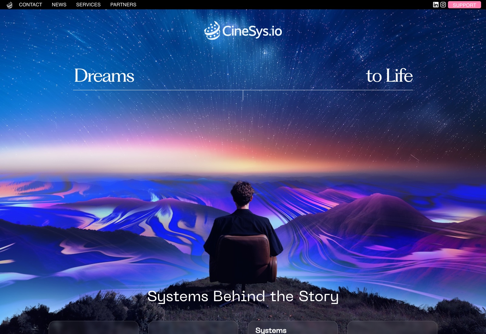 CineSys — broadcast & media systems integrator (site by Sausen Creative)